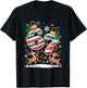 Christmas 67 Funny Xmas Six Seven Ugly Sweater 6-7 T-Shirt - T-Shirt | Black