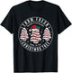 Farm Fresh Christmas Tree Cakes Retro Xmas Tree Farm Pajamas T-Shirt - T-Shirt | Black