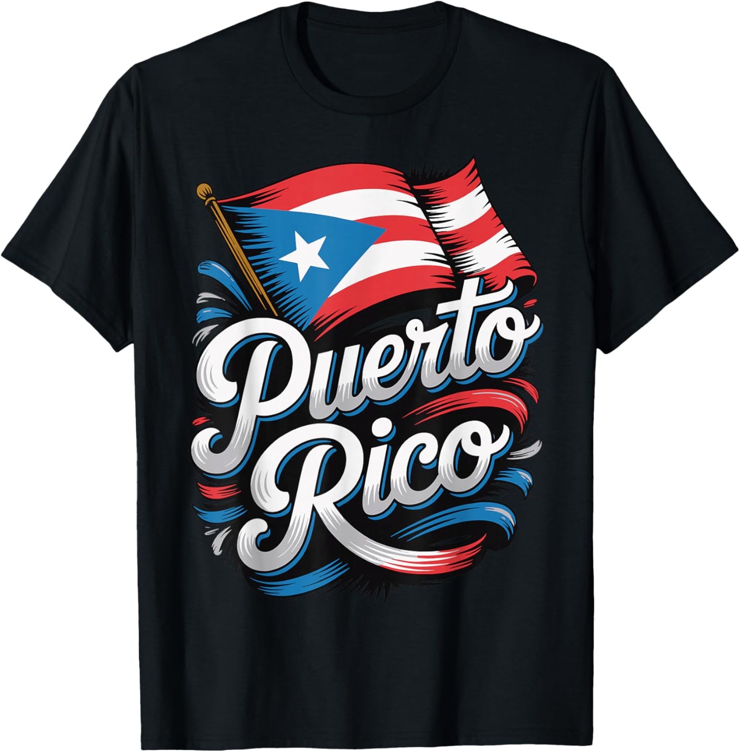 Puerto Rico T-Shirt - T-Shirt | Black