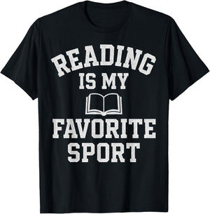 Funny Book Lover Reading for Teachers Students Librarians T-Shirt - T-Shirt | Black