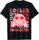 Cooler Than Cupid Valentines Day for Teens Kids Boys Girls T-Shirt - T-Shirt | Black