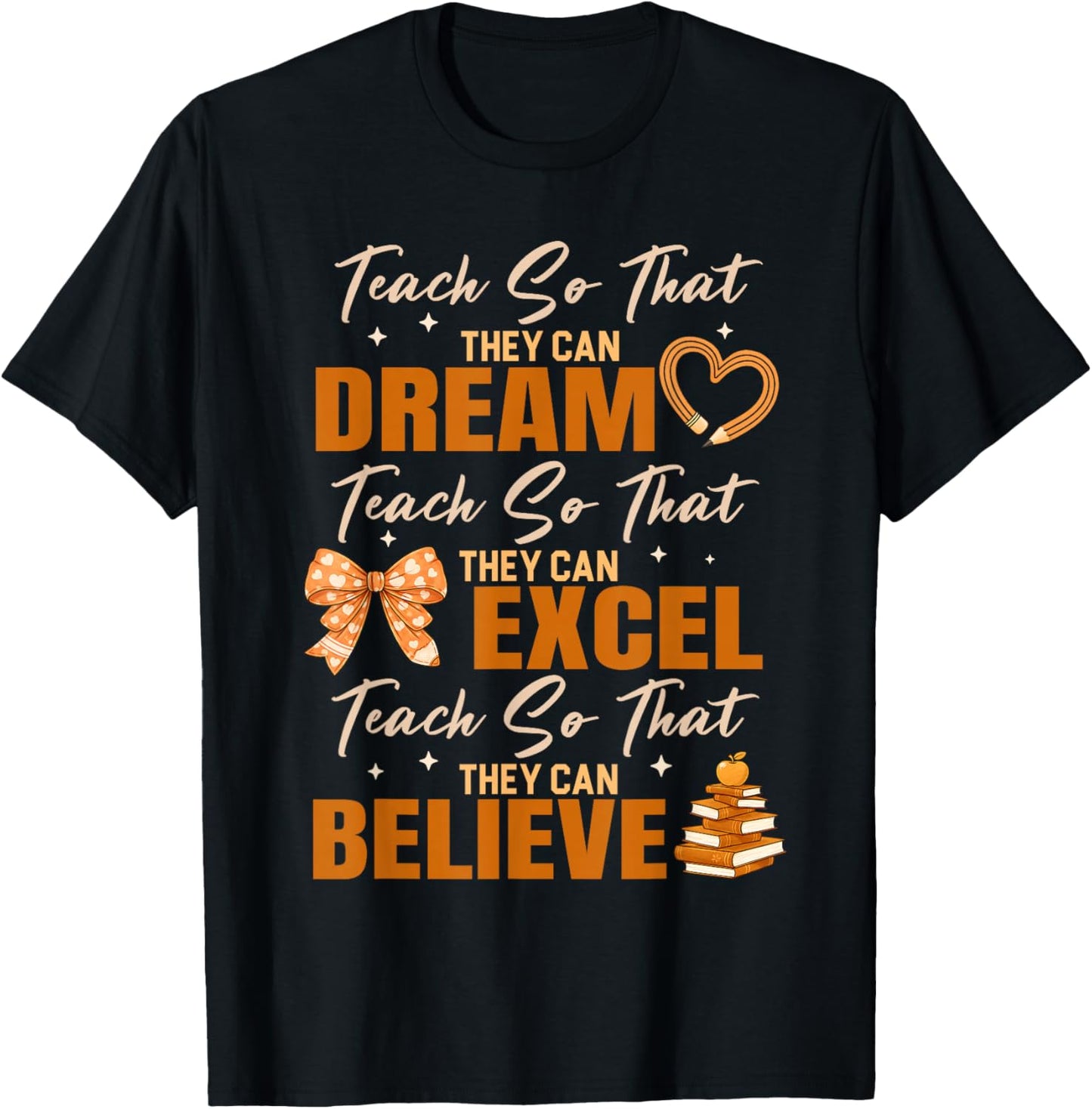 Teach So That They Can Dream Black History Month Teachers T-Shirt - T-Shirt | Black