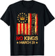 No Kings March 28 2026 No Kings Day US Flag Vintage T-Shirt - T-Shirt | Black
