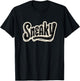 Awesome Sneaky Emblem for Adults and Kids T-Shirt - T-Shirt | Black