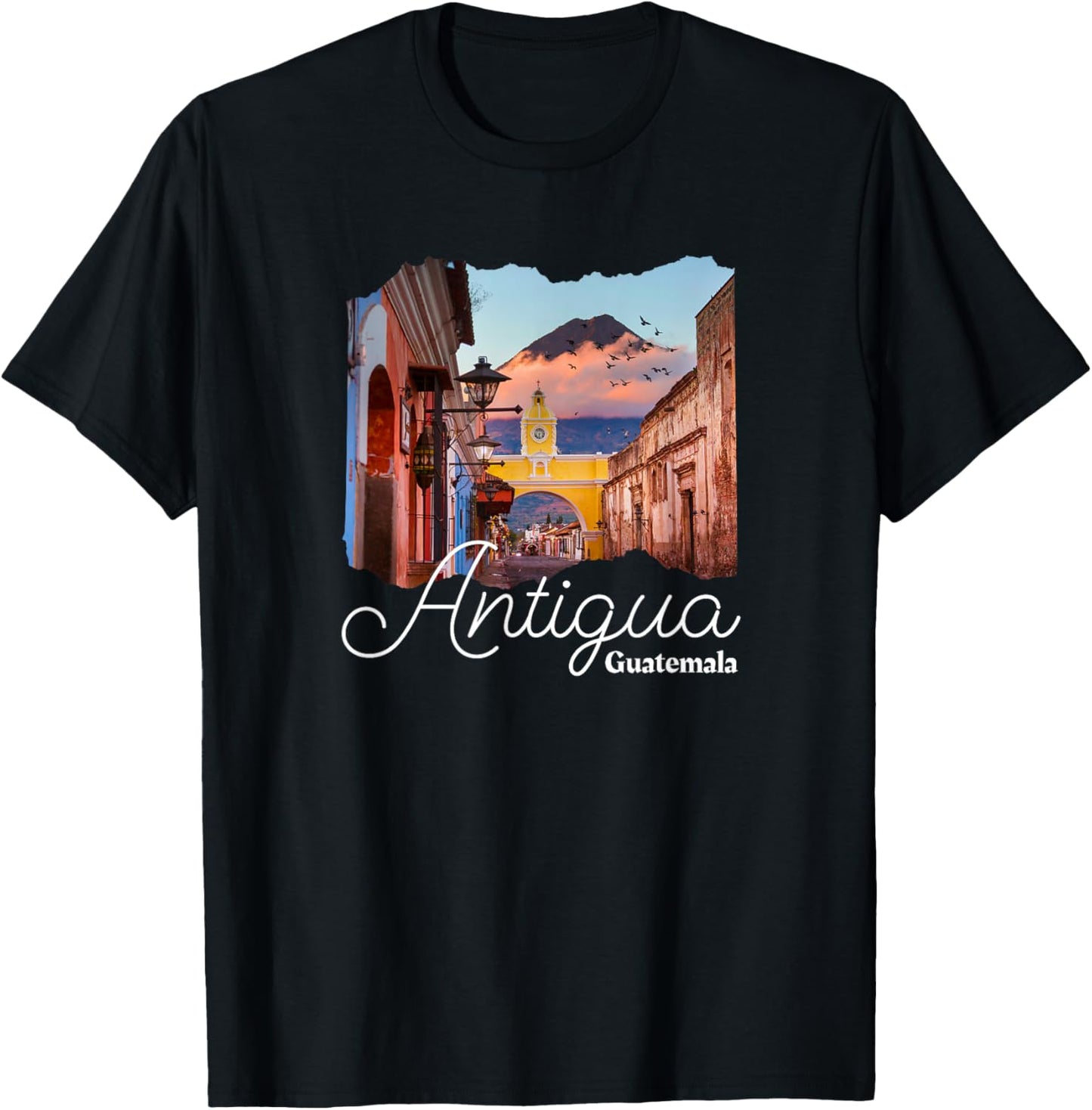 Guatemala Antigua T-Shirt - T-Shirt | Black