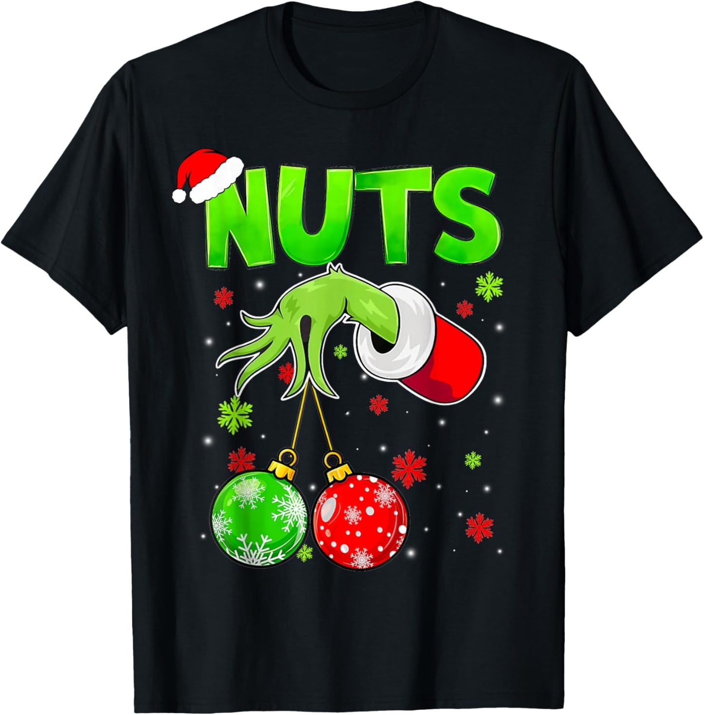 Chest Nuts Matching Chestnuts Xmas Christmas Couples Men T-Shirt - T-Shirt | Black