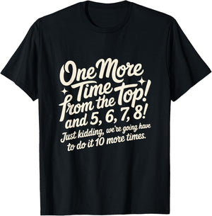 Cute Dance Loves Dancing Teacher Dancewear Instructor Dancer T-Shirt - T-Shirt | Black
