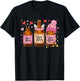Funny Valentine Beer Design T-Shirt - T-Shirt | Black