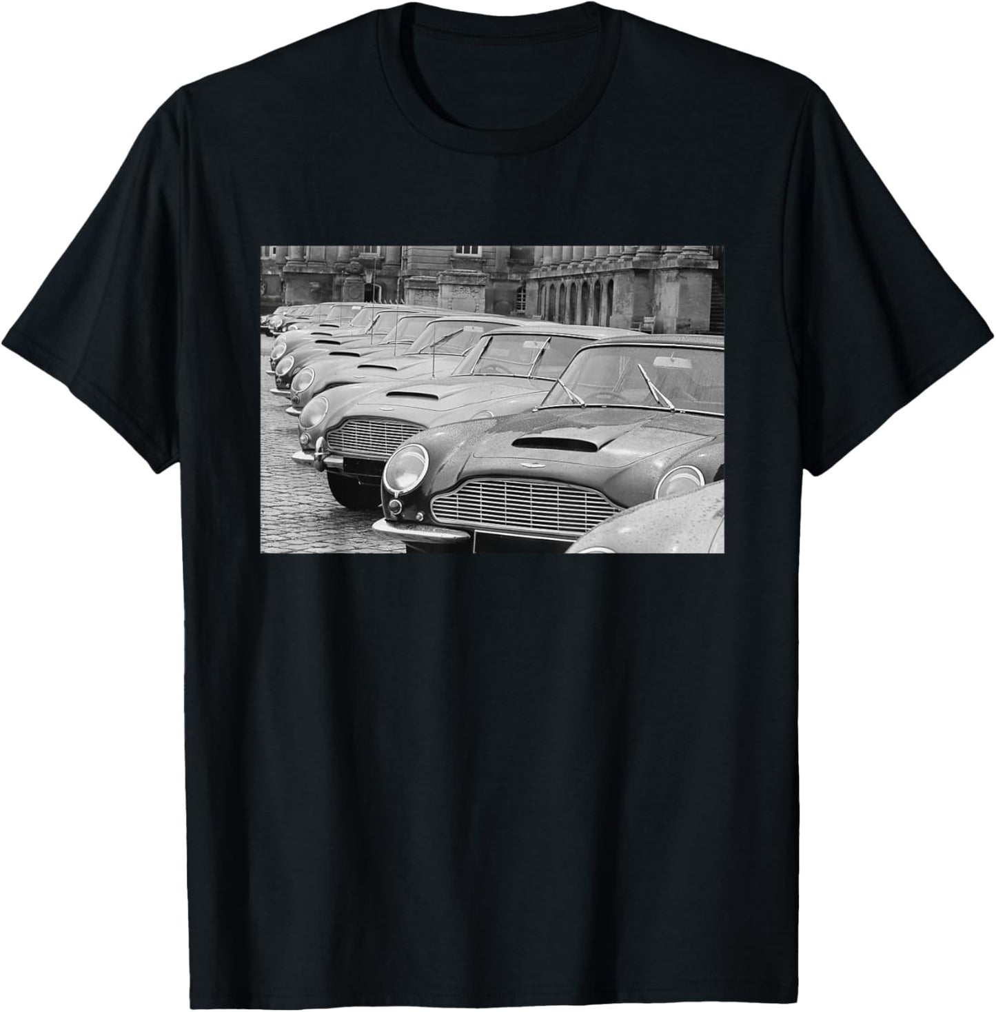 Aston Martin Cars On Display Bond 1967 T-Shirt - T-Shirt | Black