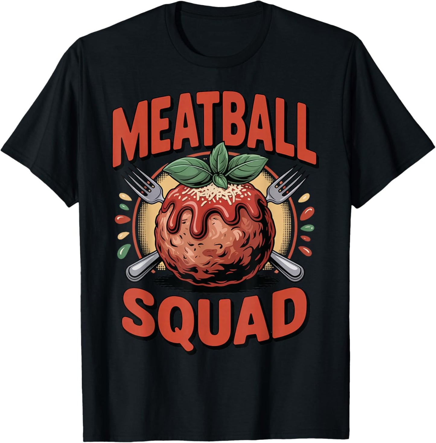 Meatball Squad T-Shirt - T-Shirt | Black