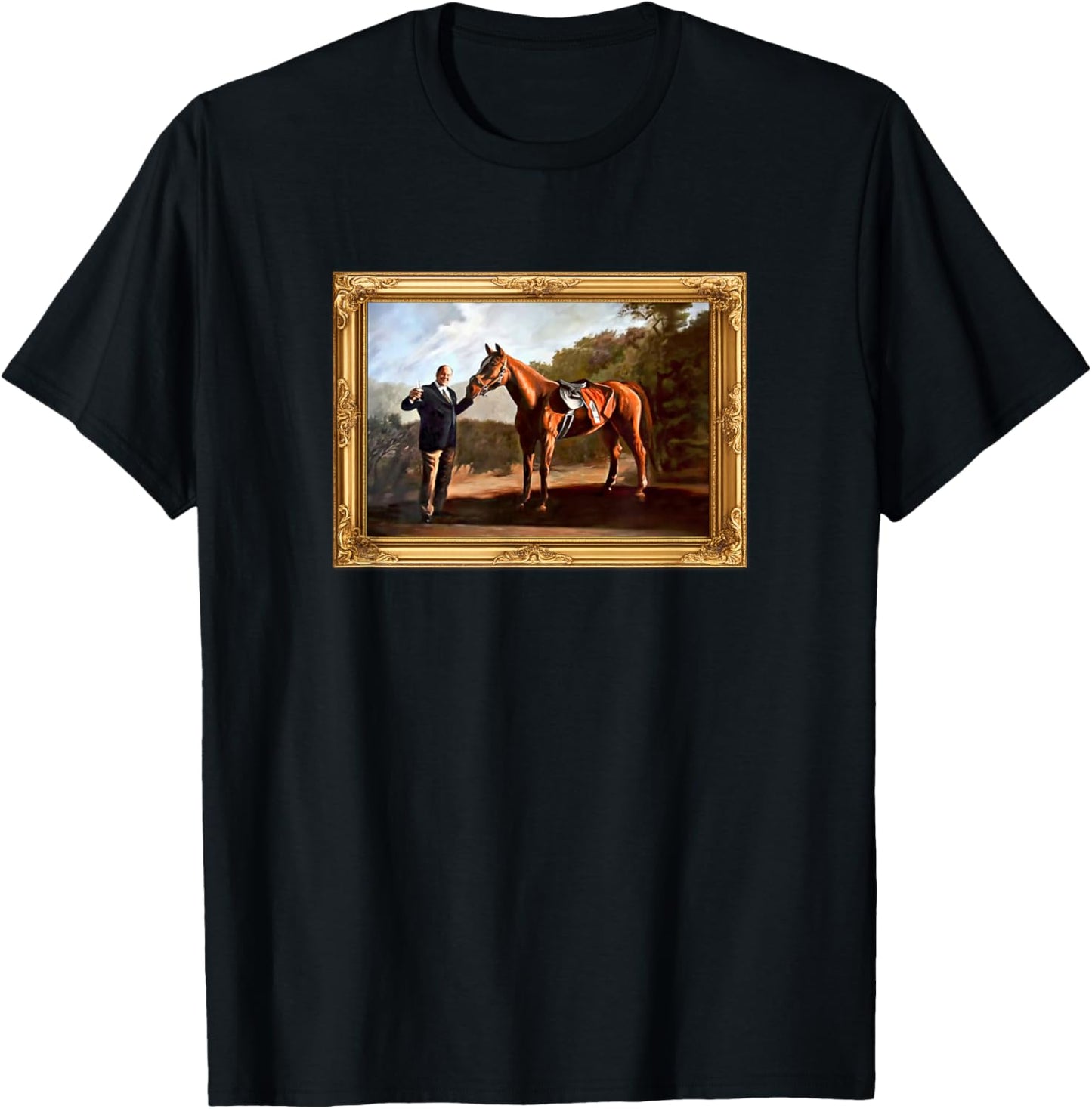 Tony Toasting Pie O My Painting T-Shirt - T-Shirt | Black