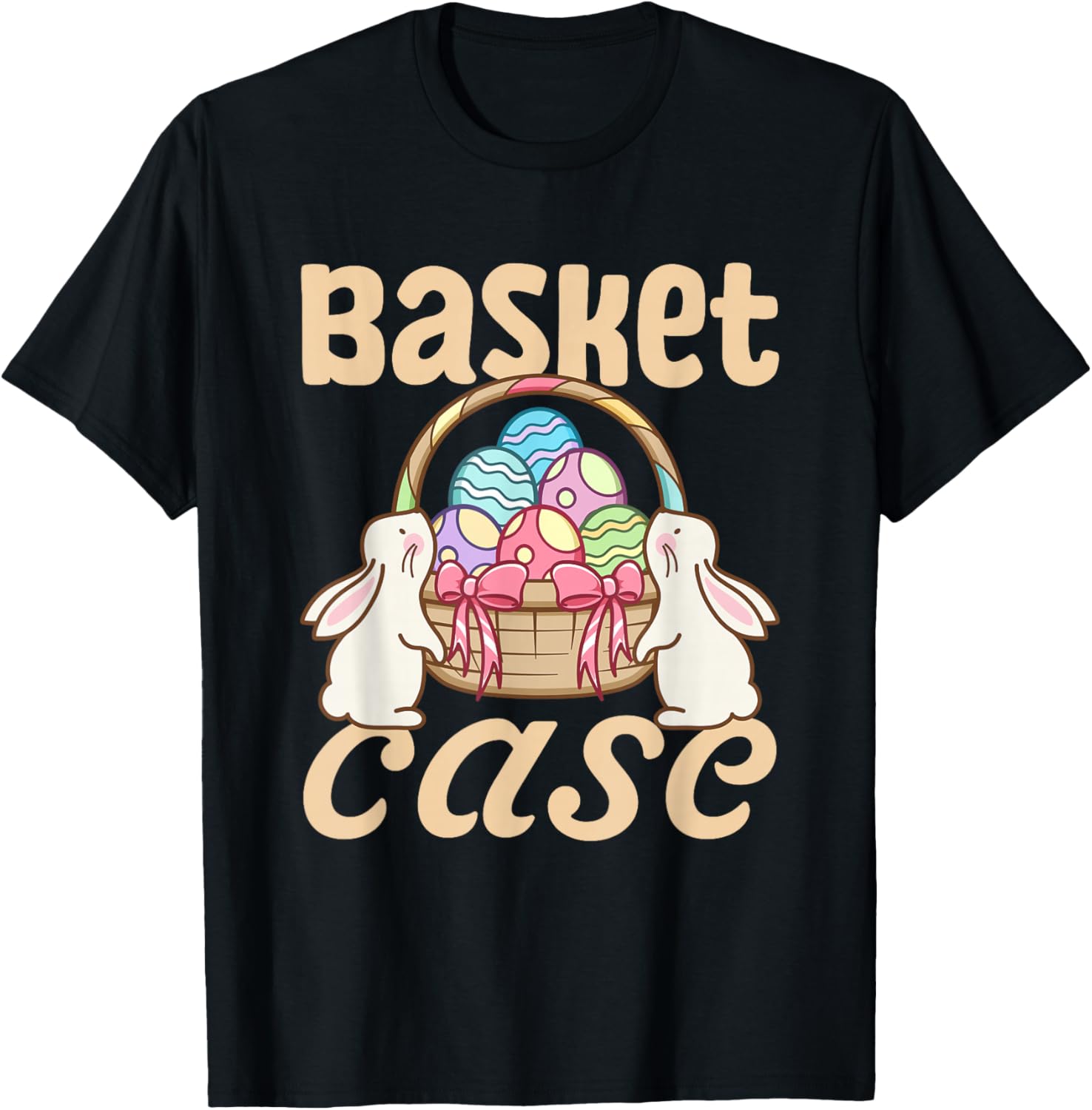 Easter Basket Funny Egg Hunt Humor T-Shirt - T-Shirt | Black