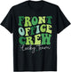 St Patrick's Day Front Office Dream Team s Front Office Lady T-Shirt - T-Shirt | Black