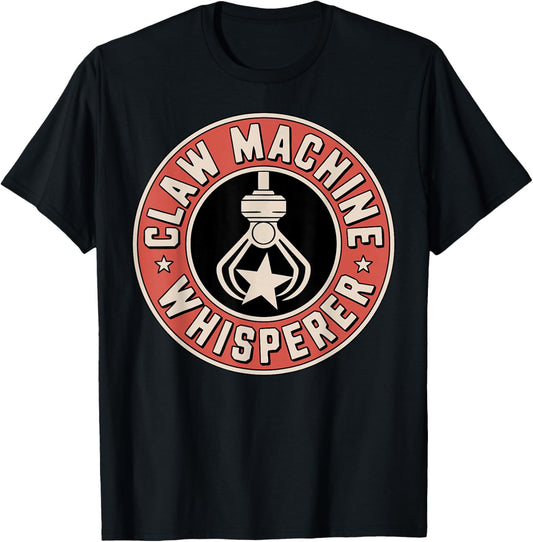 Funny Arcade Claw Machine T-Shirt - T-Shirt | Black