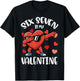 Six Seven is My Valentine 6 7 Valentines Day Kids Boys Youth T-Shirt - T-Shirt | Black
