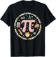 Happy Pi Day Pi Symbol Pi Day 3.14 Funny Pi Math Teacher T-Shirt - T-Shirt | Black