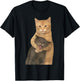 Fighting Cat Memes T-Shirt - T-Shirt | Black