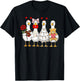 Pink Coquette Funny Silly Goose Valentines Cute XOXO Be Mine T-Shirt - T-Shirt | Black