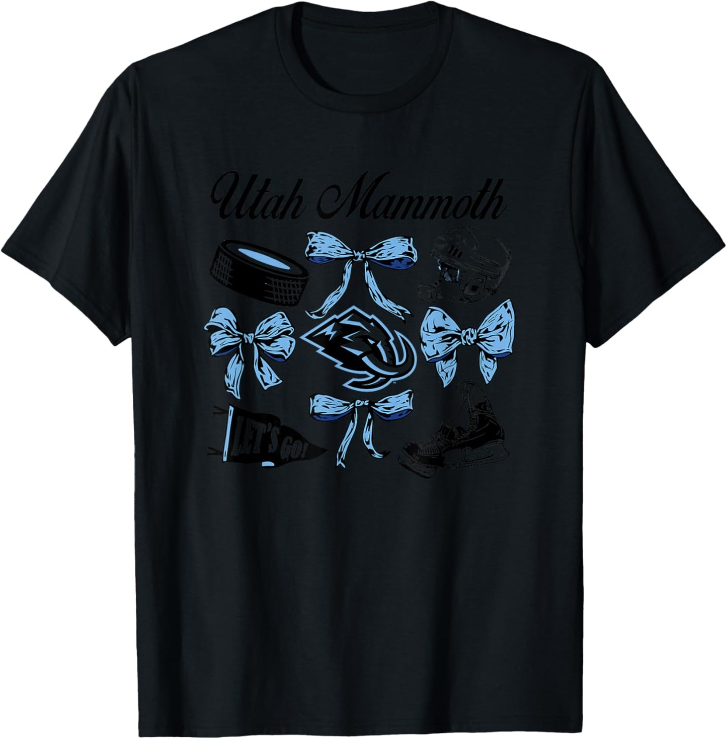 Bows White NHL Officially Licensed T-Shirt - T-Shirt | Black