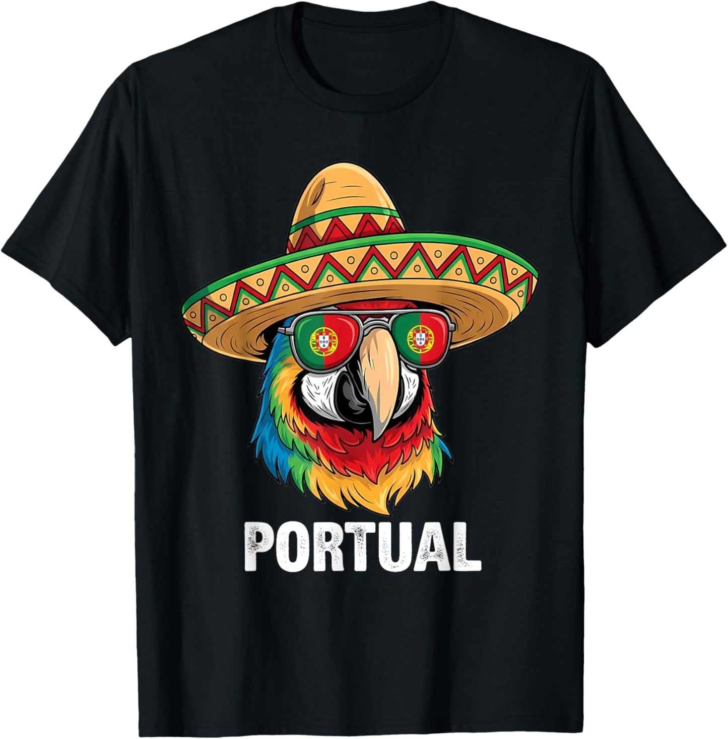 Portugal Flag Portuguese Roots Portuguese Pride Portugal T-Shirt - T-Shirt | Black