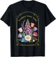 Foxglove Daisy Tulip Vintage Flower Arrangement T-Shirt - T-Shirt | Black