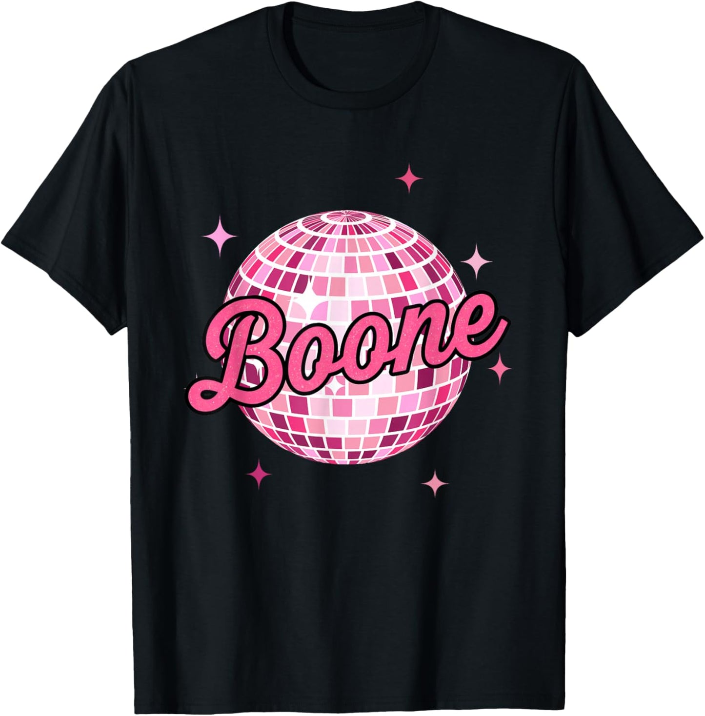 Retro Boonee First Name I Love Boone 80's Vintage T-Shirt - T-Shirt | Black