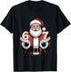 Christmas 67 Funny Xmas Six Seven Ugly Sweater 6-7 T-Shirt - T-Shirt | Black