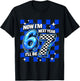 6 Year Old Birthday Boys Kids Now I'm 6 Next Year I'll be 7 T-Shirt - T-Shirt | Black