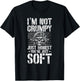 Grumpy Old Veteran us Flag Vet Disgruntled Veteran T-Shirt - T-Shirt | Black