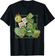 Coquette Western St Patrick's Day Collage, Western Lucky T-Shirt - T-Shirt | Black