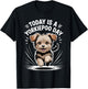 Today is A Yorkiepoo Day Funny Pet Designer Dog Lover Quote T-Shirt - T-Shirt | Black