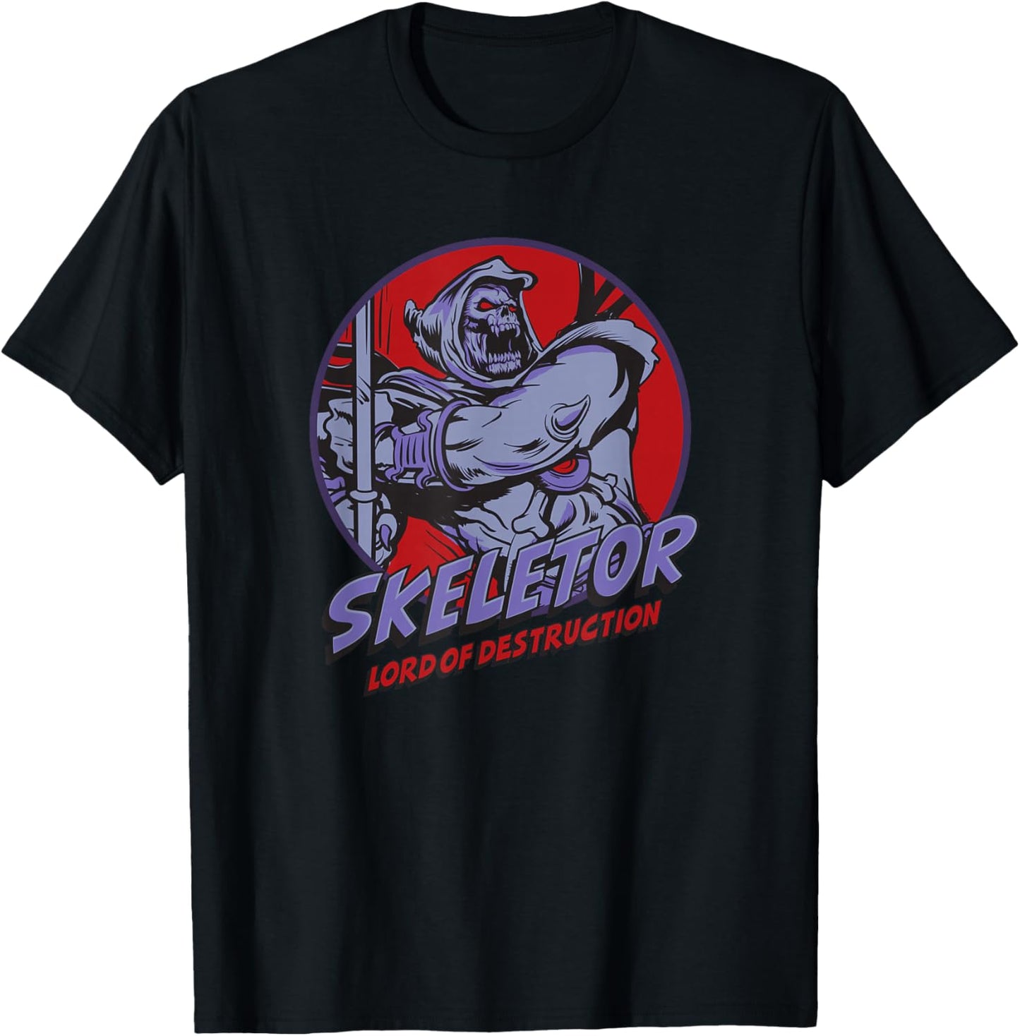 Masters of The Universe - Retro Skeletor T-Shirt - T-Shirt | Black