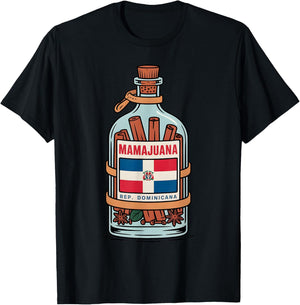 Dominican Republic Mamajuana Drink Culinary Dominicano T-Shirt - T-Shirt | Black
