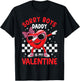Sorry Boys Daddy is My Valentine Dabbing Heart Bow Girls T-Shirt - T-Shirt | Black