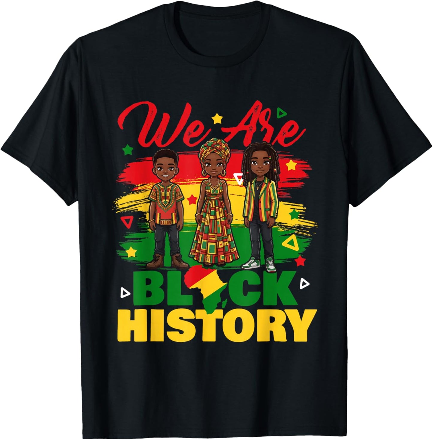 We are Black History - Black History Month African Roots T-Shirt - T-Shirt | Black