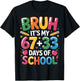 Bruh Its My 67 33 Days of School Boys Girls Kids 100th Day T-Shirt - T-Shirt | Black