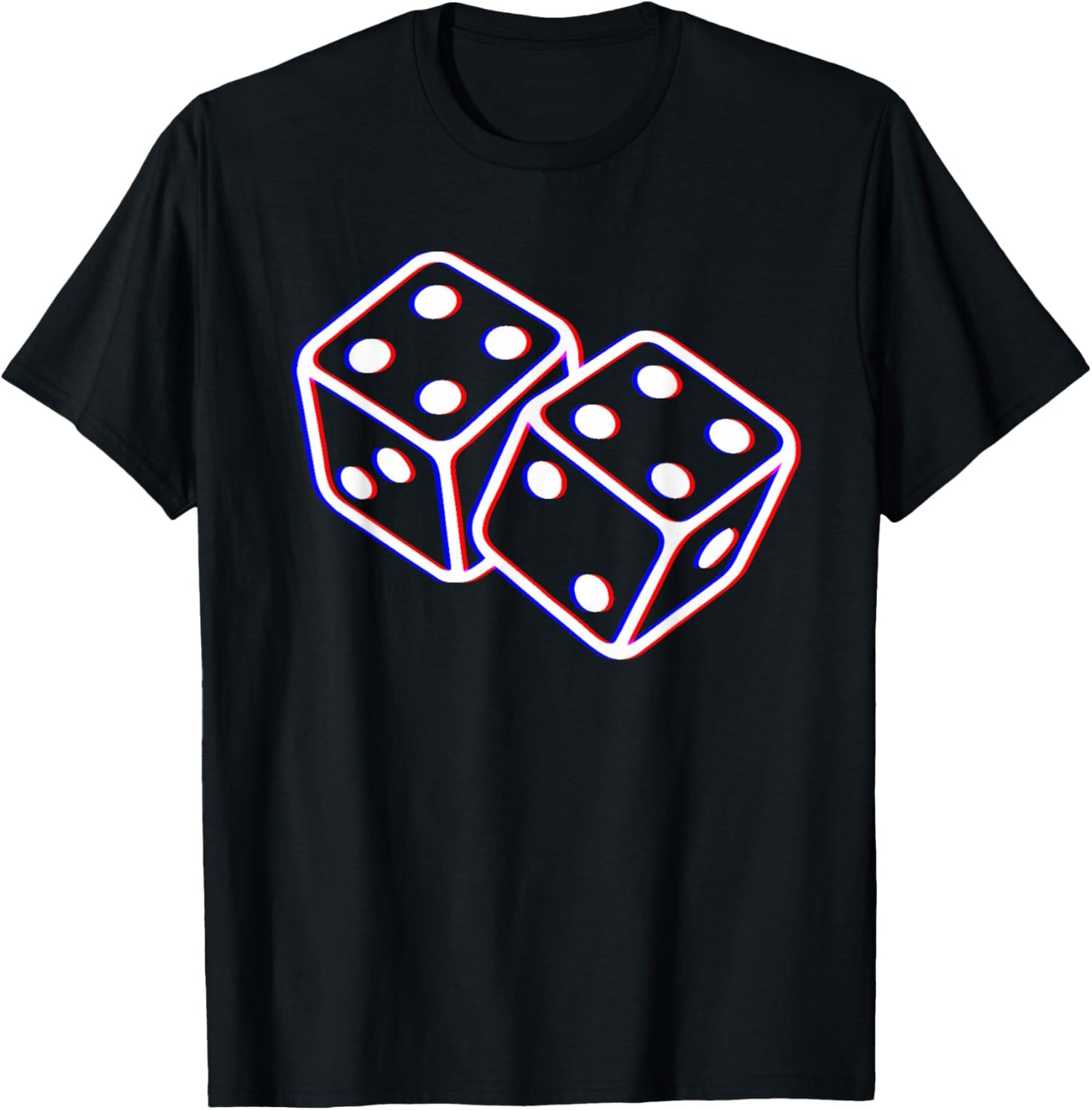 Funny 67 Meme Dice Lover Game Six Seven Gen Alpha Slang T-Shirt - T-Shirt | Black