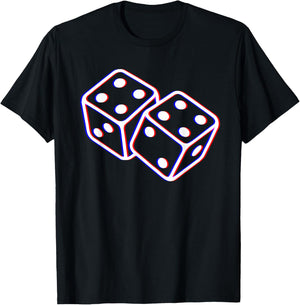 Funny 67 Meme Dice Lover Game Six Seven Gen Alpha Slang T-Shirt - T-Shirt | Black