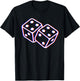 Funny 67 Meme Dice Lover Game Six Seven Gen Alpha Slang T-Shirt - T-Shirt | Black