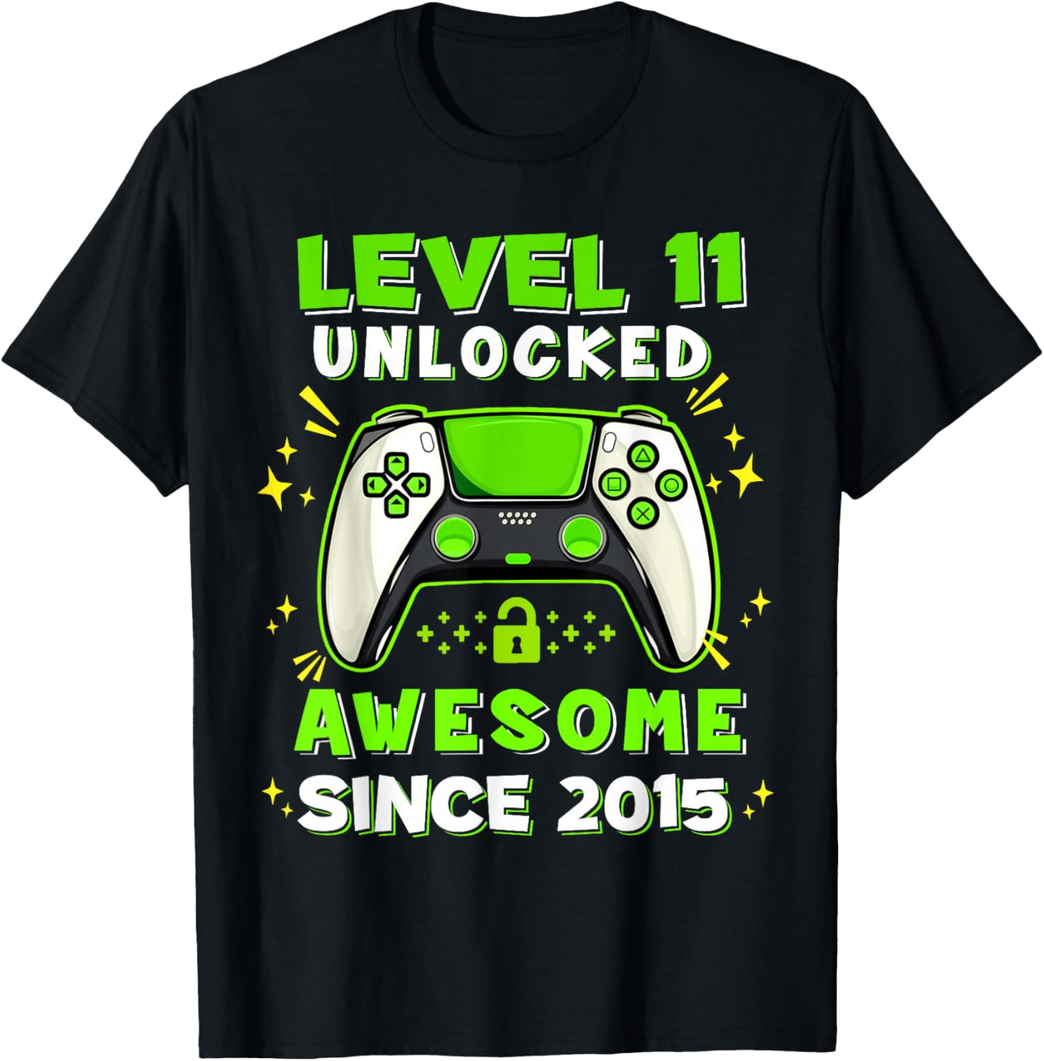11th Birthday for Boys 11 Years Birthday Kids Gifts T-Shirt - T-Shirt | Black