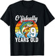 Ofishally 9 Years Old Fisherman 9th Birthday Party Fishing T-Shirt - T-Shirt | Black