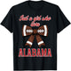 Just A Girl Who Loves Alabama Kids Women Girls Youth Teen T-Shirt - T-Shirt | Black