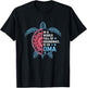 in a World Full of Grandmas be an Oma Turtle T-Shirt - T-Shirt | Black