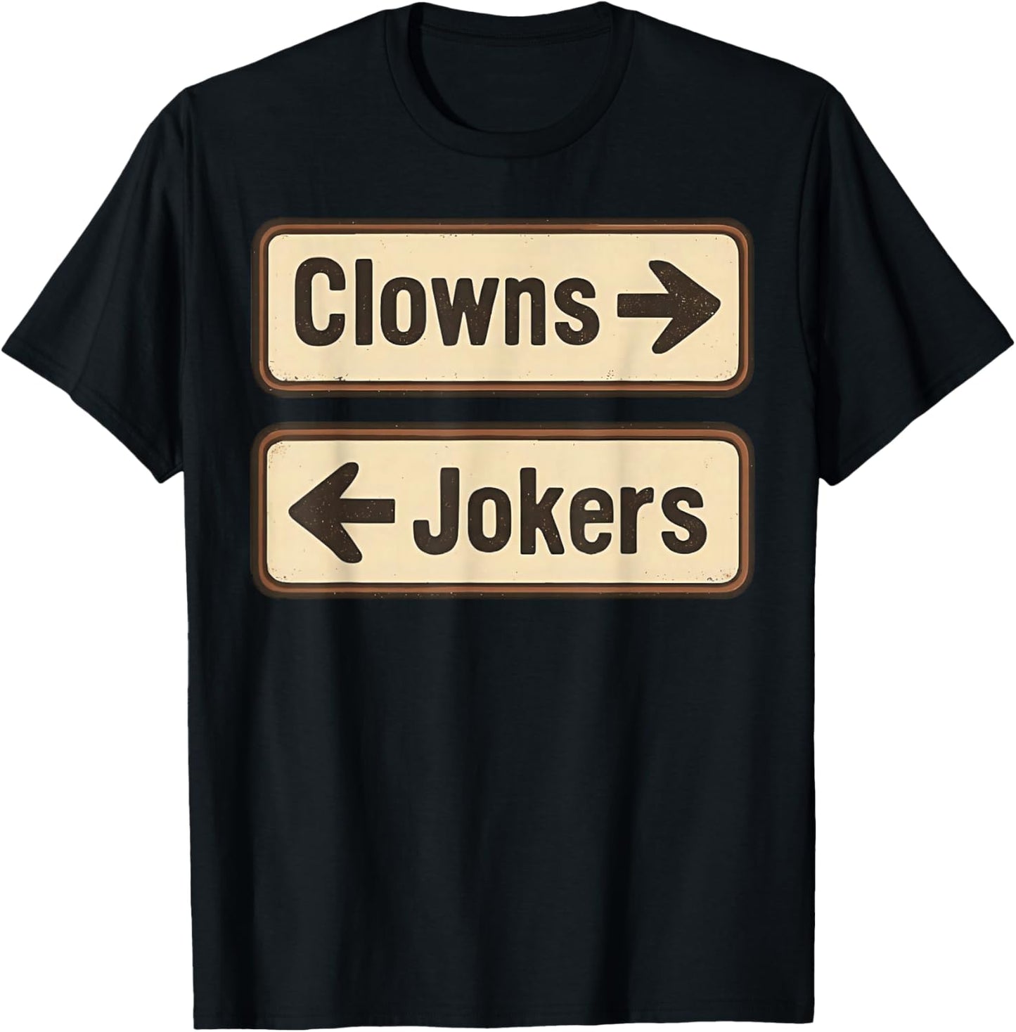 Clowns Jokers T-Shirt - T-Shirt | Black