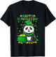 Happy St. Patrick's Day Panda Shamrocks Coins Lover Kids T-Shirt - T-Shirt | Black