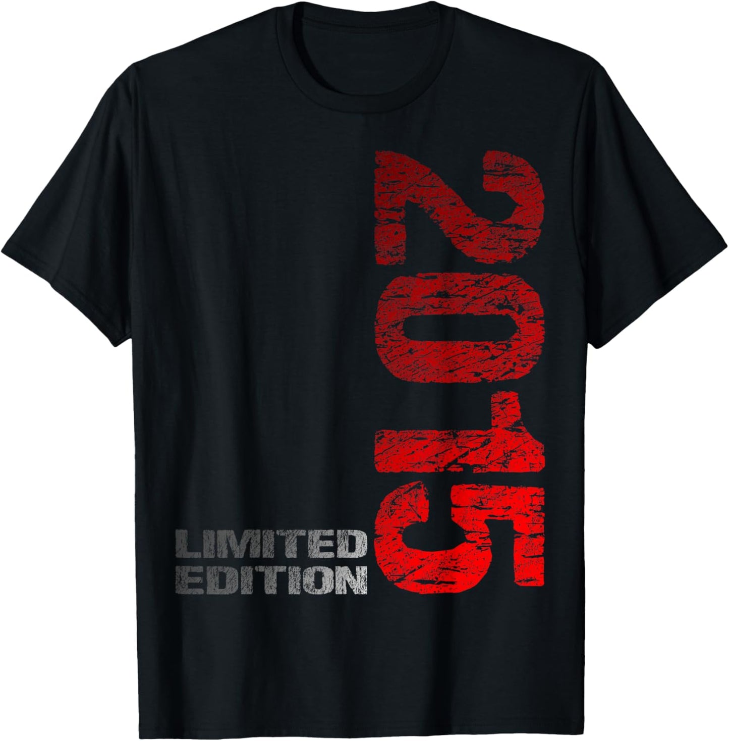Limited Edition 2015 11th Birthday T-Shirt - T-Shirt | Black