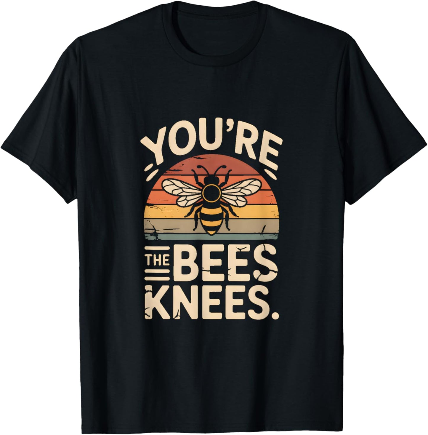 You're The Bees Knees Vintage Style T-Shirt - T-Shirt | Black