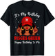 Pisces Queen Afro Women Red Cap Black Girl Birthday T-Shirt - T-Shirt | Black