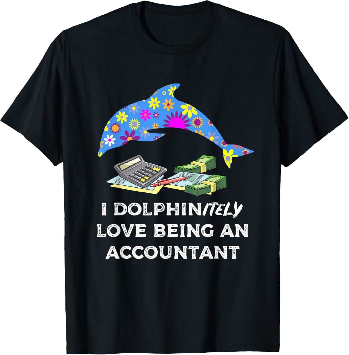 Accountant Accounting CPA Funny Cute T-Shirt - T-Shirt | Black