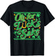 Oh for Luck's Sake Funny St Patrick Clover Coins T-Shirt - T-Shirt | Black